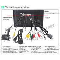 4+64GB Android 13 Autoradio Octa-Core Navi für VW Golf 7 Golf yl Silber 4G LTE WIFI ChatGPT DSP