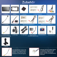 10,1 Zoll 2+64GB Android 14 Autoradio für Renault Master 2019–2023, Opel Movano B 2019–2021, Nissan NV400 2019–2023, kabelloses CarPlay Android Auto GPS-Navigation Bluetooth Wi-Fi DSP FM RDS 1280x800 Touchscreen