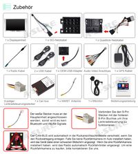 Andriod 12 2+32GB Opel Zafira B Corsa BT Astra Vivaro Navi Autoradio Radio Wifi 