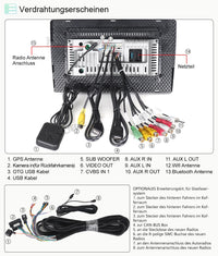 9'' Android 12 Autoradio Navi Carplay 2+32GB Mercedes-Benz E-Klasse CLS C219 W211 C209
