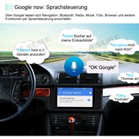 4G LTE SIM 4+64GB Android 11 Navi Autoradio GPS Für BMW 5er E39 X5 E53 M5 DAB+