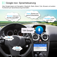 4+64GB Carplay+ Android Auto GPS Navi Radio OPEL Astra H Zafira Corsa C D Tigra
