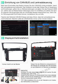 4+64GB Android 13 Autoradio Octa-Core Navi für VW Golf 7 Golf yl Schwarz 4G LTE WIFI ChatGPT DSP