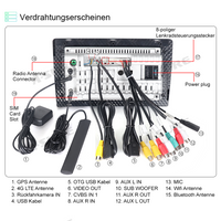 4+64GB Autoradio Android 11 Carplay für Renault Master Opel Movano B Nissan NV400