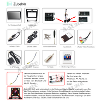 2+32G Autoradio 12 GPS Navi Für Mercedes-Benz A/C Klasse W203 W209 CLK C209 W639