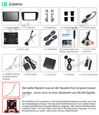 9" Android 13 GPS Navi 8-Kern 4+64GB Autoradio CarPlay Für Seat Ibiza 6j 2009-2013 4G WIFI BT DSP ChatGPT