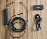 USB DIGITAL DAB+ BOX MIT ANTENNE FÜR A-SURE ANDROID-AUTORADIOS