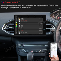 13,1" 8-Kern 4+64GB Android 14 Autoradio für Peugeot 308 ii T9 2013-2021, 2K IPS Touchscreen kabelloses CarPlay Android Auto GPS-Navigation Bluetooth 5.1 Wi-Fi DSP FM RDS 4G LTE
