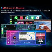 12,3 Zoll 8-Kern 4+64GB Autoradio für Hochkonfigurationsversionen (MIT OEM-Maus) von AUDI A4/S4 B8 (2009-2016), AUDI RS4 B8 (2012-2015), Android 14 2K QLED IPS Touchscreen kabelloses CarPlay Android Auto GPS-Navigation Bluetooth Wi-Fi 4G LTE DSP FM RDS