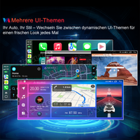 12,3 Zoll 8-Kern 4+64GB Autoradio für Fiat Tipo Egea 2015-2021, Android 14 2K IPS Touchscreen kabelloses CarPlay Android Auto GPS-Navigation Bluetooth Wi-Fi 4G LTE DSP FM RDS USB Lenkradsteuerung