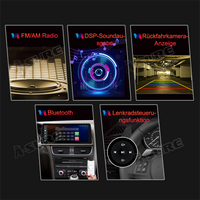 12,3 Zoll 8-Kern 4+64GB Autoradio für Hochkonfigurationsversionen (MIT OEM-Maus) von AUDI A4/S4 B8 (2009-2016), AUDI RS4 B8 (2012-2015), Android 14 2K QLED IPS Touchscreen kabelloses CarPlay Android Auto GPS-Navigation Bluetooth Wi-Fi 4G LTE DSP FM RDS