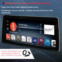 12,3 Zoll 8-Kern 4+64GB Autoradio für Hochkonfigurationsversionen (MIT OEM-Maus) von AUDI A4/S4 B8 (2009-2016), AUDI RS4 B8 (2012-2015), Android 14 2K QLED IPS Touchscreen kabelloses CarPlay Android Auto GPS-Navigation Bluetooth Wi-Fi 4G LTE DSP FM RDS