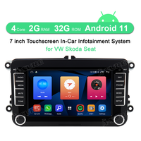 7'' 2+32G drahtlos Carplay Autoradio GPS NAVI CAN BUS VW Golf 6 Passat B6 3C Touran Polo