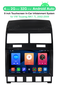 9'' 2+32GB Android 11 Sat Nav Carplay Stereo GPS Radio For VW Touareg 7L 2002-2009