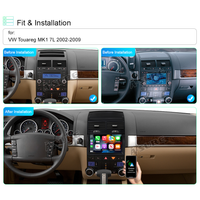 9'' 2+32GB Android 11 Sat Nav Carplay Stereo GPS Radio For VW Touareg 7L 2002-2009
