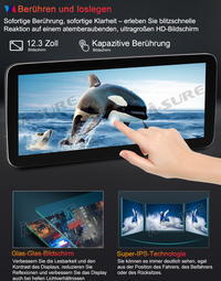 12,3 Zoll 8-Kern 4+64GB Android 14 Autoradio für Hochkonfigurationsversionen (MIT OEM-Maus) von AUDI A4/S4 B8 (2009-2016), AUDI RS4 B8 (2012-2015), 2K QLED IPS Touchscreen Apple CarPlay Android Auto GPS-Navigation Bluetooth Wi-Fi 4G LTE DSP FM RDS