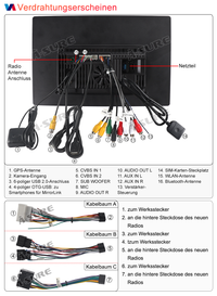 13,1 Zoll 8-Kern Android 14 4+64GB Autoradio für Hyundai Santa Fe 2006-2012, 2K QLED IPS Touchscreen kabelloses CarPlay Android Auto 4G LTE GPS-Navigation Bluetooth Wi-Fi DSP FM RDS USB