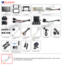 13,1 Zoll 8-Kern Android 14 4+64GB Autoradio für Hyundai Santa Fe 2006-2012, 2K QLED IPS Touchscreen kabelloses CarPlay Android Auto 4G LTE GPS-Navigation Bluetooth Wi-Fi DSP FM RDS USB Rückfahrkamera