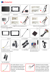 13,1 Zoll 8-Kern Android 14 4+64GB Autoradio für Renault Master 2019–2023/Opel Movano B 2019–2021/Nissan NV400 2019–2023, 2K IPS Touchscreen kabelloses CarPlay Android Auto GPS-Navigation Bluetooth Wi-Fi DSP FM RDS 4G LTE