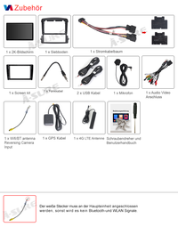 13,1 Zoll 8-Kern 4+64GB Android 14 Autoradio für Kia Sorento MK1 2007-2008, 2K IPS Touchscreen kabelloses CarPlay Android Auto GPS-Navigation Bluetooth 5.1 Wi-Fi DSP FM RDS 4G LTE