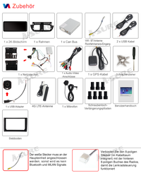 12,3 Zoll 8-Kern 4+64GB Autoradio für MERCEDES BENZ B-Klasse W246 2012-2014 (NGT 4.5), Android 14 2K IPS Touchscreen kabelloses CarPlay Android Auto GPS-Navigation Bluetooth Wi-Fi 4G LTE Lenkradsteuerung DSP FM RDS USB