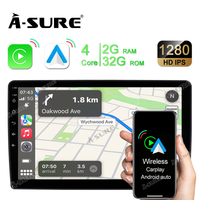 A-Sure Android 11 2GB RAM 32GB ROM 1280*720 Radio Car stereo wireless Carplay android auto for KIA CEED I Cee'd ED 2006-2009
