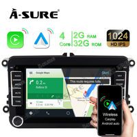 2 DIN Polo 6R Android 11 Autoradio VW Golf 5 6 Plus Touran Tiguan Passat B6 Navi