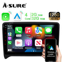9" Android 12 GPS Navi Car Radio with 2GB RAM 32GB ROM Wireless Carplay Android Auto for Audi TT