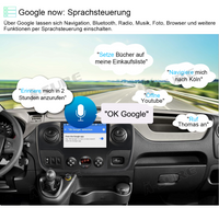 10.1" Android Octa-Core 4GB+64GB Autoradio Navi für Opel Movano B MK2 2010-18; Renault Master MK3 2010-18; Nissan NV400 2010-18 Unterstützt Built-in 4G Wireless Carplay Android Auto USB Bluetooth 5.1 FM Radio RDS