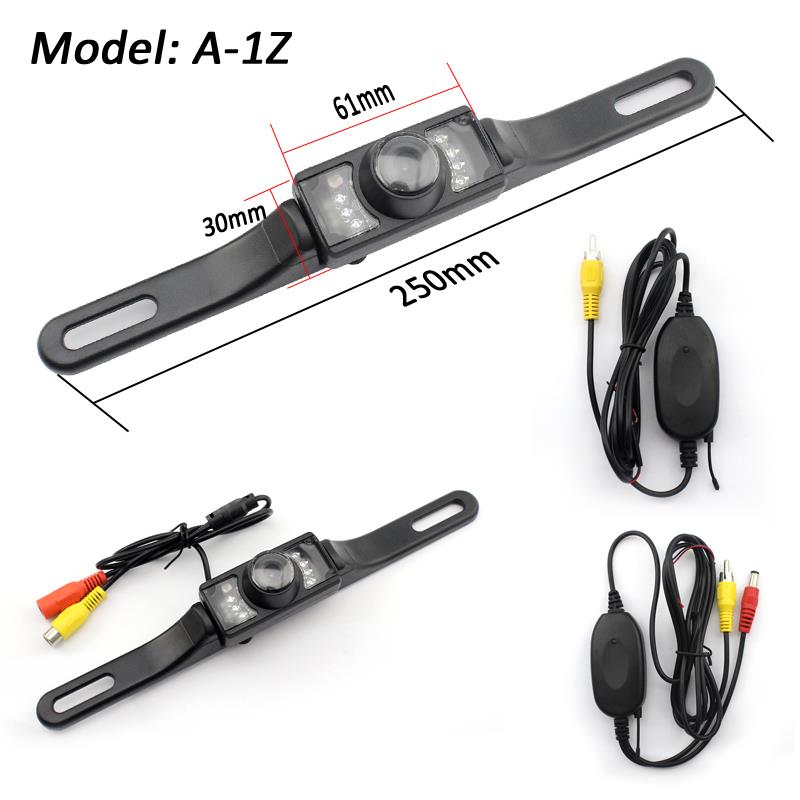 Universal Wireless Rear View Camera with Cinch Plug for Android Car Radios