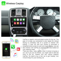 9" Android 2 GB RAM + 32 GB ROM Autoradio-Navigations-GPS-Haupteinheit für Chrysler 300 300C 2005-2010, unterstützt kabelloses Carplay, Android Auto, 1280 x 720 Pixel, Bluetooth, DSP, WLAN, SWC, RDS, USB