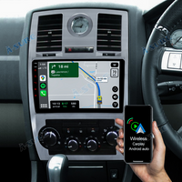 9" Android 2 GB RAM + 32 GB ROM Autoradio-Navigations-GPS-Haupteinheit für Chrysler 300 300C 2005-2010, unterstützt kabelloses Carplay, Android Auto, 1280 x 720 Pixel, Bluetooth, DSP, WLAN, SWC, RDS, USB