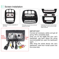 10.1" Android 2GB RAM+32GB ROM Autoradio Navigation GPS Head Unit for Chrysler Town & Country (2001-2007); Dodge Grand Caravan (2001-2007) Support Wireless Carplay Android Auto 1280x720 Pixel Bluetooth DSP Wifi SWC RDS USB