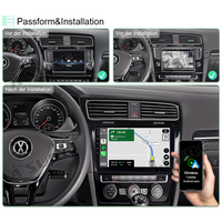 10.1" ANDROID 10 Autoradio Built-in 4G Modem GPS NAVI CAR RADIO with Octa-Core3GB RAM 32GB ROM FOR VW Golf 7 VII Mk7 2012-2020