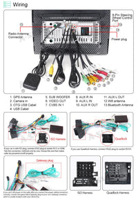 9" 2+32GB Android Autoradio DSP GPS Navi Car Radio with Wireless Carplay Android Auto for Mercedes-Benz C-Class W203 2004 2005 2006 2007, Support DSP Wifi Bluetooth 1280x720P Display USB SWC