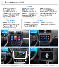 Car Radio For Volkswagen Polo Sedan 2008-2015 Android Autoradio