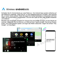 9" Android Autoradio mit Navi 2+32GB GPS für Skoda Superb ab 2016, Unterstützt Wireless Carplay Android Auto, Integriertes 4G Modern, 1280x720 Pixel, DSP Bluetooth WiFi GPS