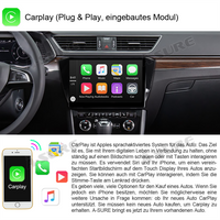 9" Android Autoradio mit Navi 2+32GB GPS für Skoda Superb ab 2016, Unterstützt Wireless Carplay Android Auto, Integriertes 4G Modern, 1280x720 Pixel, DSP Bluetooth WiFi GPS