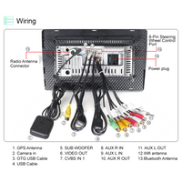 Android Autoradio for Ford Mondeo 2011-2013 10.1 Inch Bluetooth Car Stereo with Wireless Carplay Android Auto Touch Screen Radio GPS Navigator Supports Steering Wheel Control WiFi USB