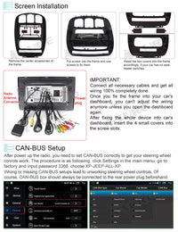 10.1" Android 2GB RAM+32GB ROM Autoradio Navigation GPS Head Unit for Chrysler Town & Country (2001-2007); Dodge Grand Caravan (2001-2007) Support Wireless Carplay Android Auto 1280x720 Pixel Bluetooth DSP Wifi SWC RDS USB