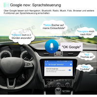 10.1" Android 10 Octa-Core 3GB+32GB Built-in 4G LTE Wireless Carplay Android Auto Autoradio Navigation GPS Bluetooth 5.1 WiFi USB für Skoda Octavia III Mk3 2013-2019