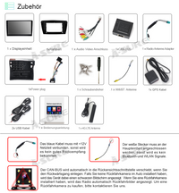 10.1" Android 10 Octa-Core 3GB+32GB Built-in 4G LTE Wireless Carplay Android Auto Autoradio Navigation GPS Bluetooth 5.1 WiFi USB für Skoda Octavia III Mk3 2013-2019