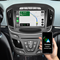 9" Android Autoradio mit 2+32GB Navi Ersaz für Opel Vauxhall Insignia (2013-2016) Low-end Version, Unterstüzt Wireless Carplay Android Auto WiFi Bluetooth GPS DSP