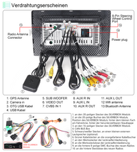 9" Android Autoradio mit 2+32GB Navi Ersaz für Opel Vauxhall Insignia (2013-2016) Low-end Version, Unterstüzt Wireless Carplay Android Auto WiFi Bluetooth GPS DSP