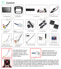 10.1" 2+32GB Wireless Carplay Android Auto Car Stereo Radio Navigation For Nissan Rogue MK2 2014-2018 X-Trail Qashqai with Pixel 1280*720