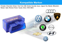 ELM327 OBDII Bluetooth Diagnostic Code Reader Adapter Scanner