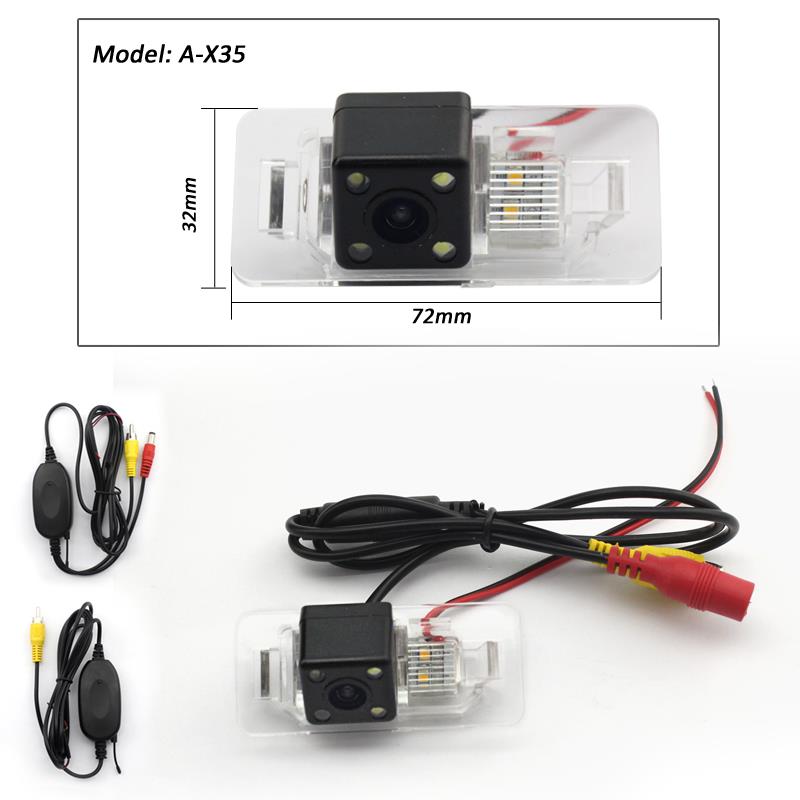 drahtlose Rückfahrkamera mit Cinch-Stecker für A-SureBMW Autoradios