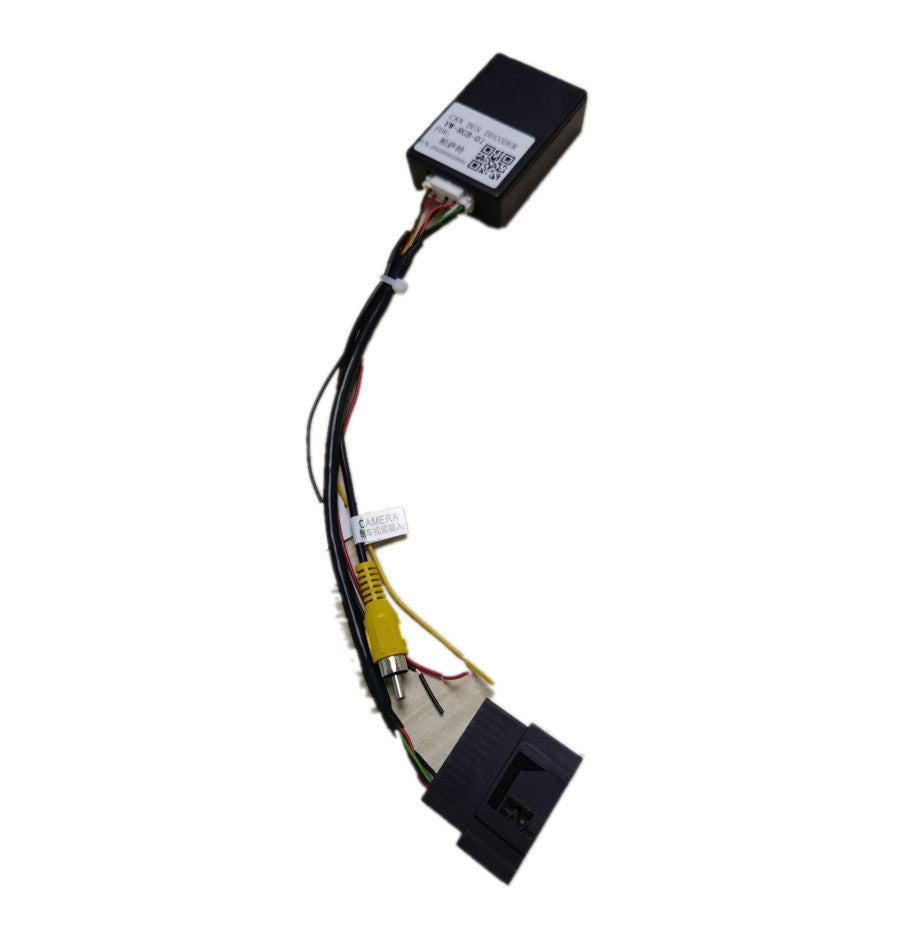 Original Rückfahrkamera (RNS 310 510) Decoder Adapter zu RCA Video in RGB 12V ersatz für Volkswagen Skoda Seat