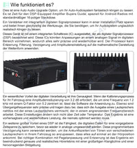 Verstärker Subwoofer Endstufe Chinch-Anschluss für Android Radio 16-Pin 