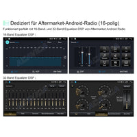 Verstärker Subwoofer Endstufe Chinch-Anschluss für Android Radio 16-Pin 